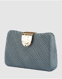 Olga Berg - Lindy Woven Clutch