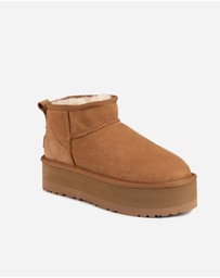 Ozwear Connection Uggs - Ugg Classic Platform Ultra Mini Boots