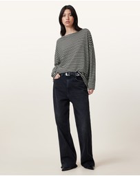 AllSaints - Rita Stripe Tee