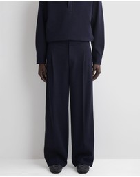 COS - Oversized Wide-Leg Jersey Trousers