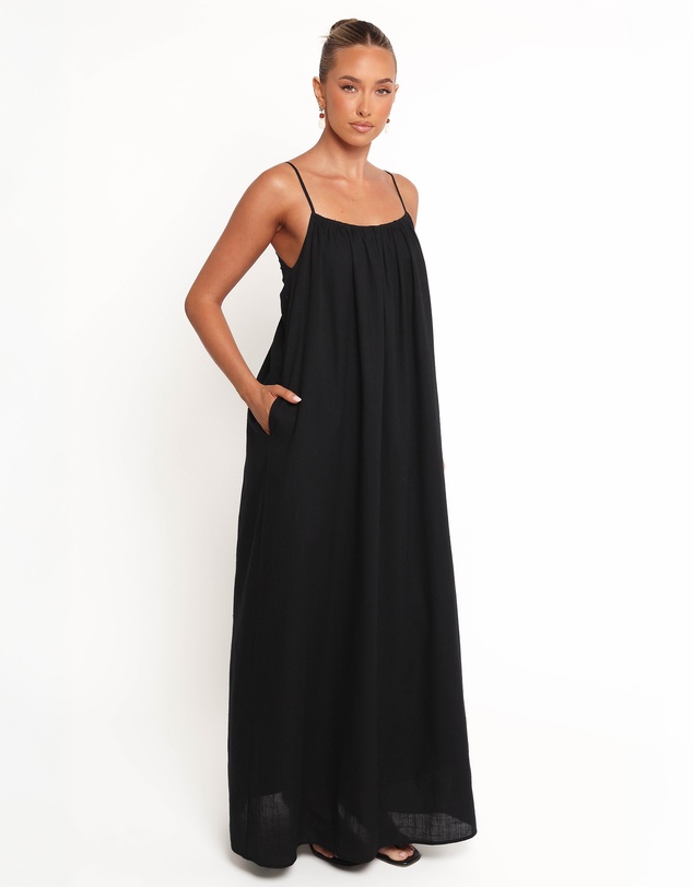 Petal & Pup - Lumina Maxi Dress - Black