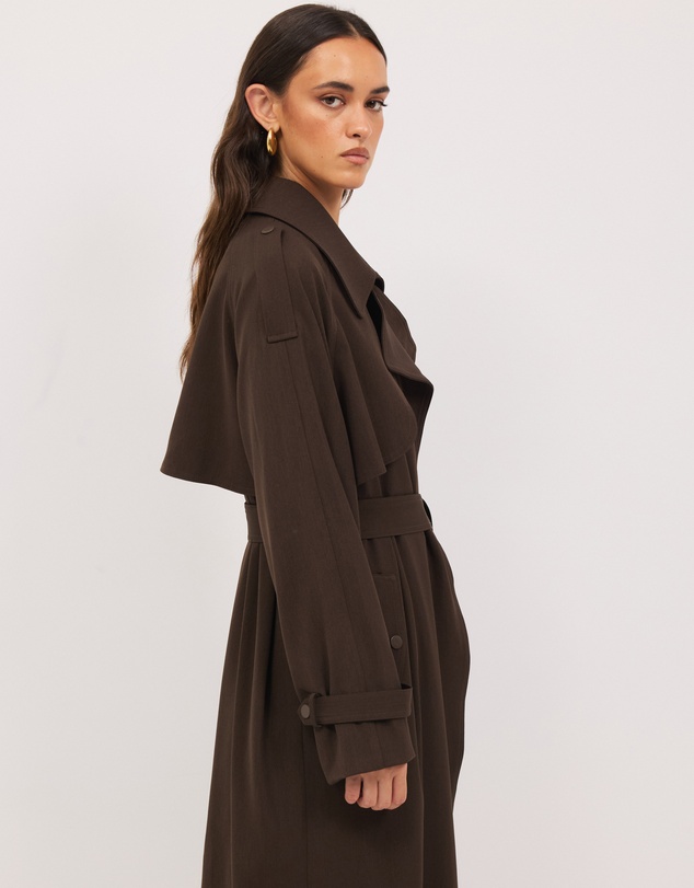 Calli - Karise Relaxed Trench Coat
