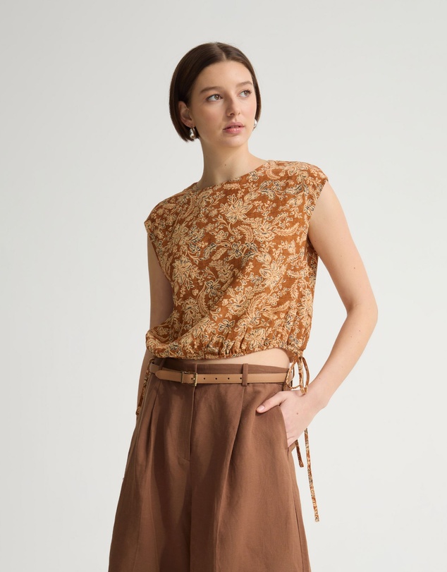 Oxford - Kiralee Printed Top