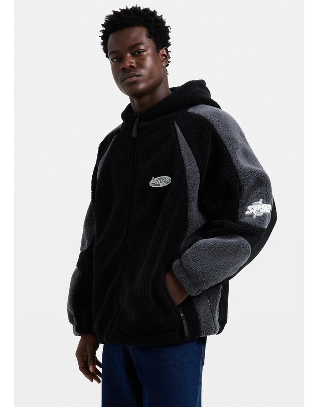 Spencer Project - Akira Sherpa Zip Jacket