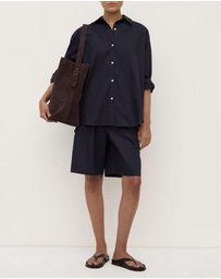 Assembly Label - Marigold Poplin Long Sleeve Shirt