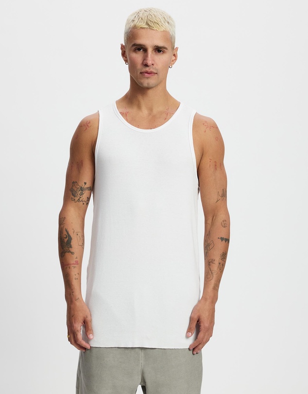 Surrounded By Ghosts - The Amphibole Rib Knit Singlet