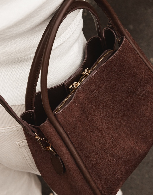 Louenhide - Steffie Suedette Mini Tote Bag