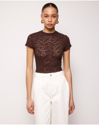 AERE - Cove Lace Top
