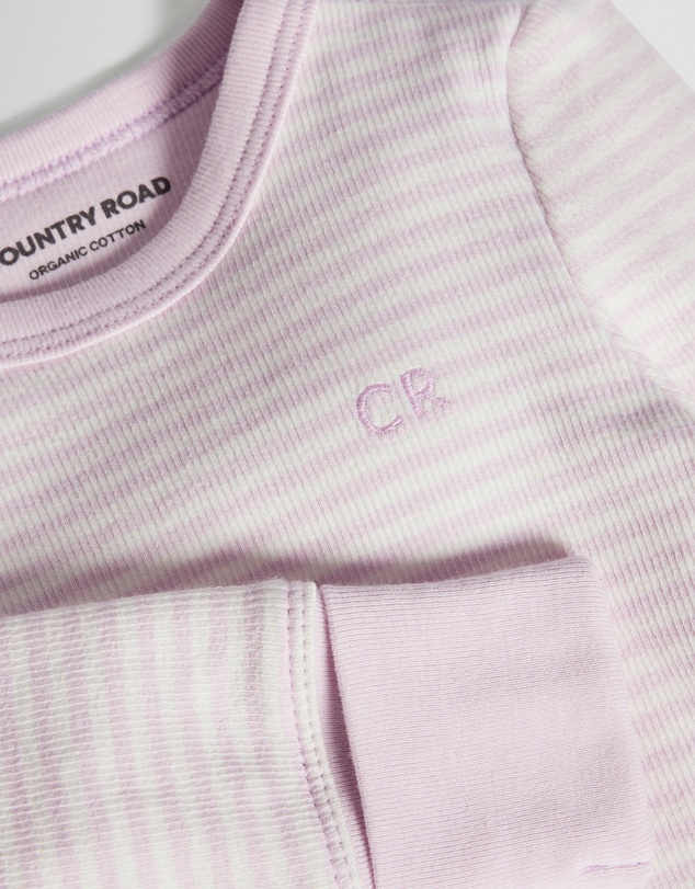Country Road - Long Sleeve Rib Bodysuit