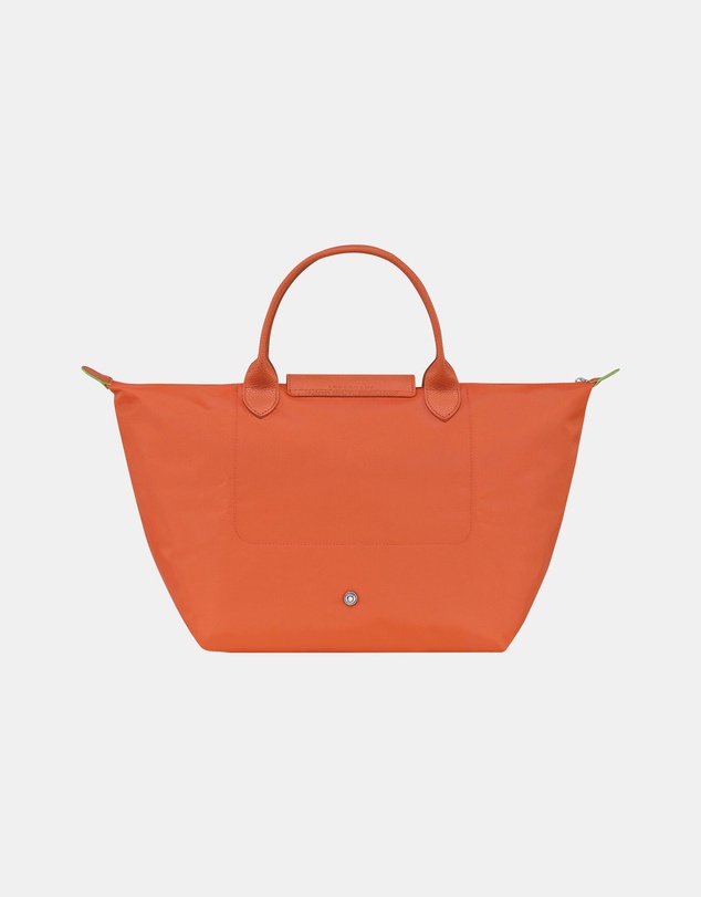 Longchamp - Le Pliage Green Canvas Handbag - Medium