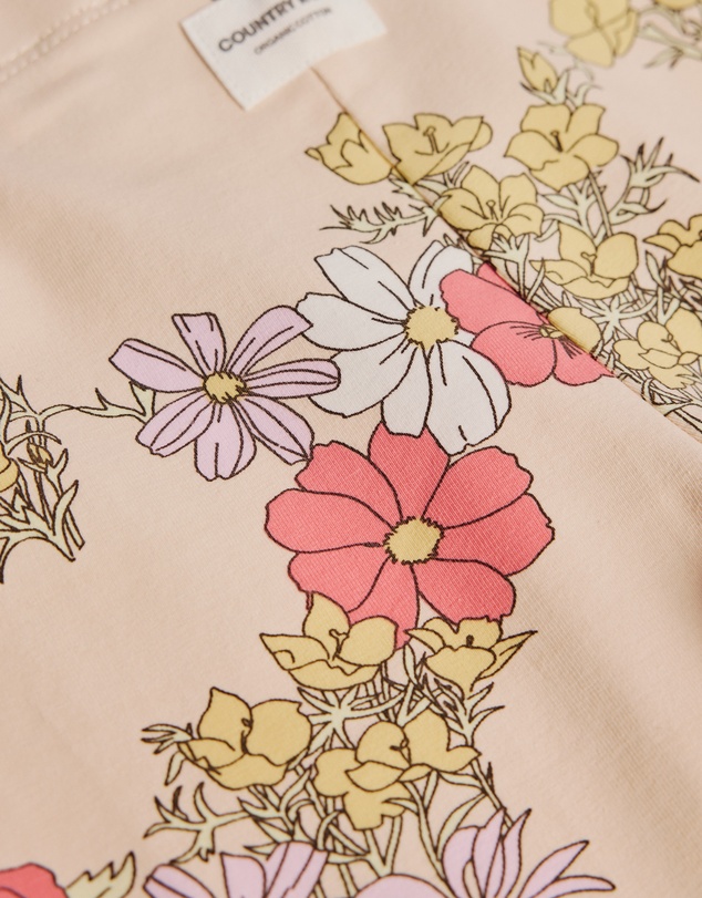 Country Road - Organically Grown Cotton Blend Printed Bike Short