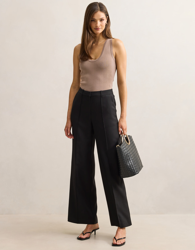 Forever New - Penelope Pinstitch Straight Leg Pants