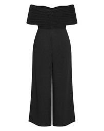 City Chic - Lana Off Shoulder Jumpsuit