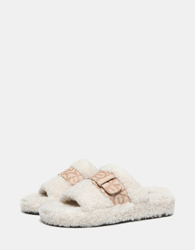 EVERAU - EverAU Ugg Croft Wool Upper Sandals