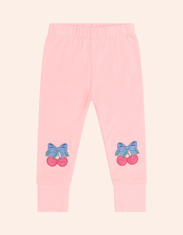 Huxbaby - Cherry Bow Leggings - Babies-Teens