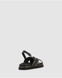 S by Sempre Di - Noir Sandals