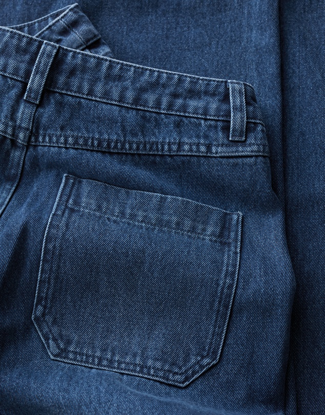 Seasalt - Seasalt Cornwall Blue Sennen Cove Wide Leg Jeans