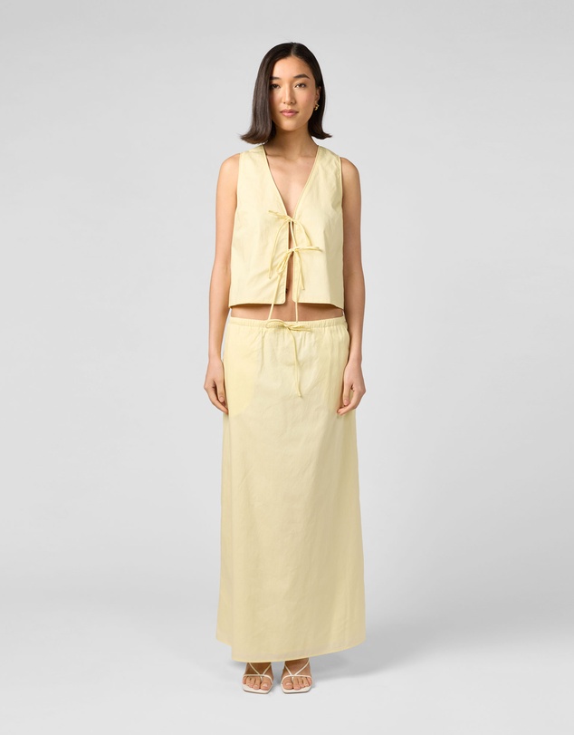MVN - Daffodils Summer Tie Vest Top