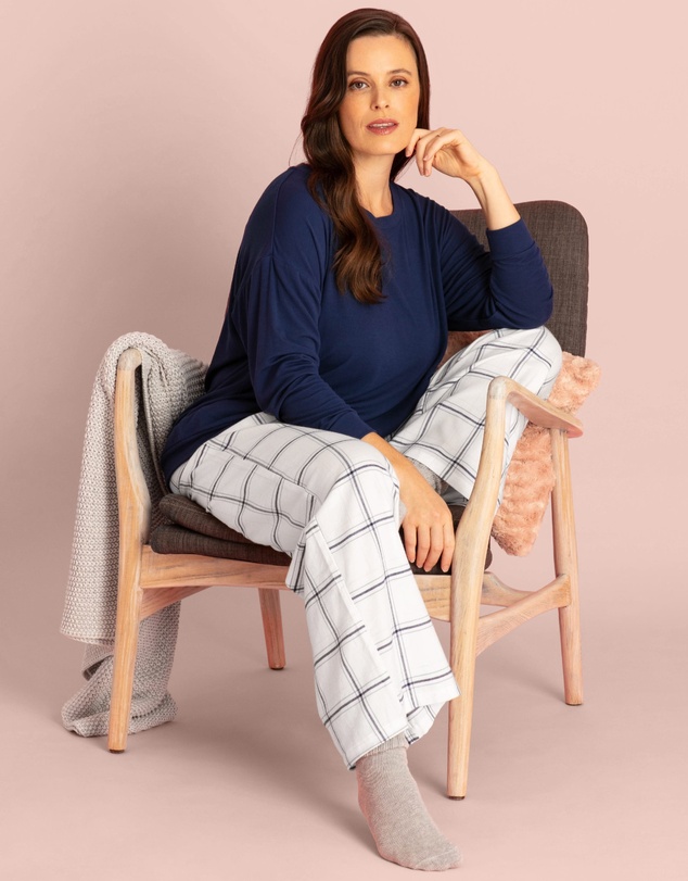 Ava & Audrey  - Ava & Audrey Amelia Brushed Cotton Pant