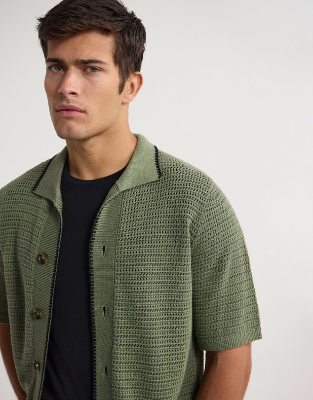Oxford - Silas Button Up Knit
