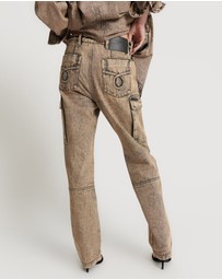 ONE TEASPOON - Rust Cargo Motion Pants
