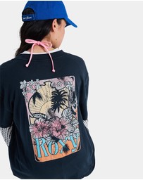 Roxy - Womens Talloversize Washed T-Shirt