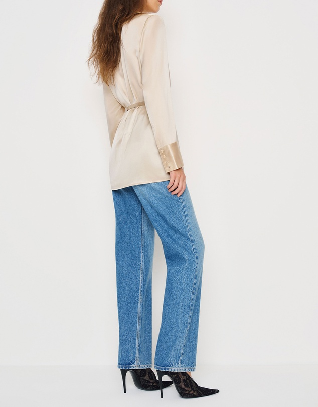 Reformation - Camilla Silk Top