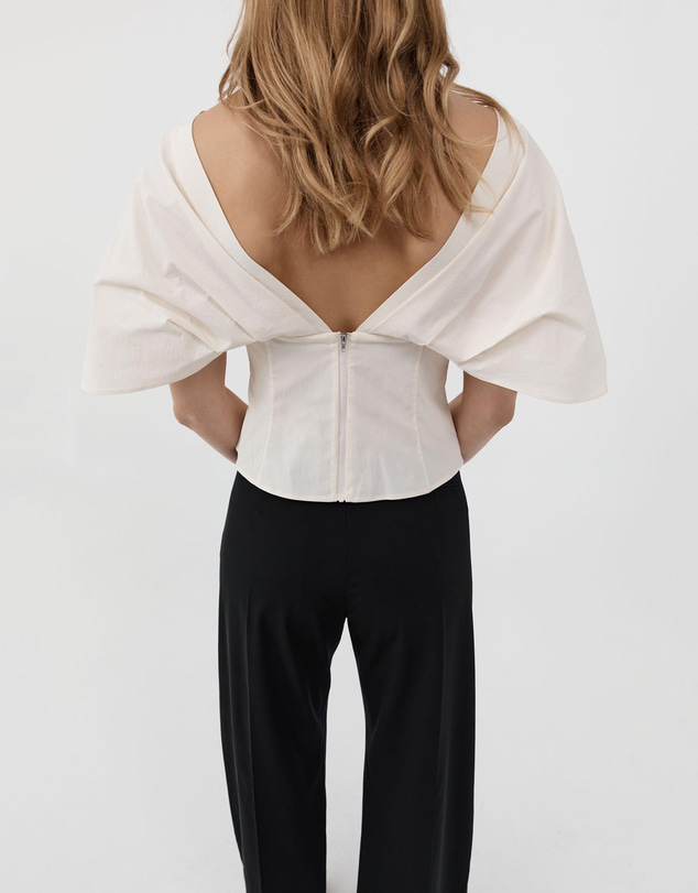 St. Agni - Structured Veil Top