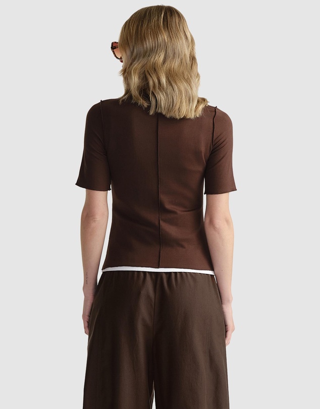 Decjuba - D-Luxe Short Sleeve Top