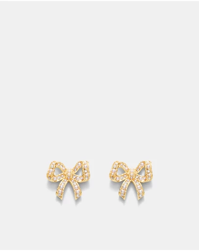 MIMCO - Tie A Bow Stud Earrings