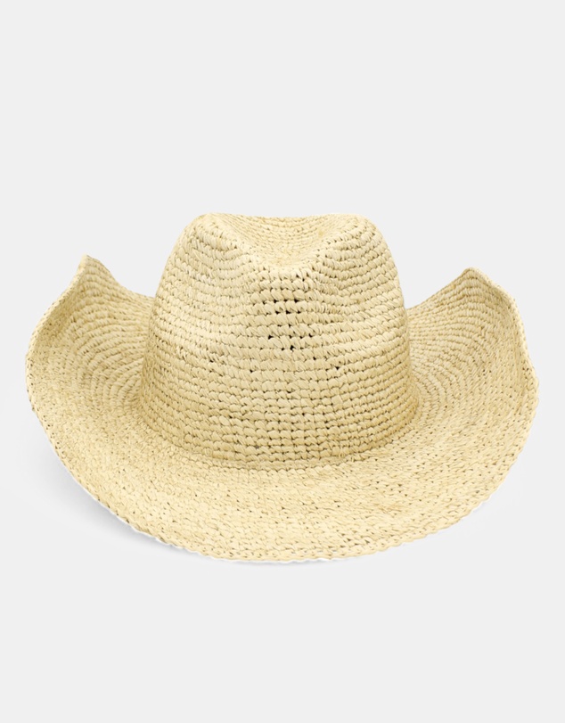Morgan & Taylor - Rowyn Relaxed Cowboy Fedora in Natural