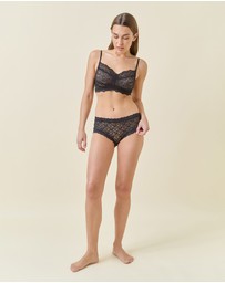 Papinelle - Lulu Lace Boyshort Knicker