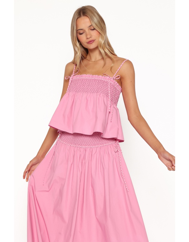 Petal & Pup - Mireille Baby Doll Top - Pink