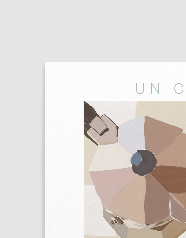 Olive et Oriel - Un Caffe Art Print