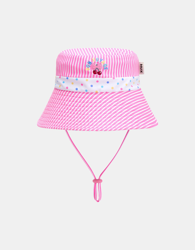 Huxbaby - Bon Voyage Reversible Swim Hat - ICONIC EXCLUSIVE - Babies-Kids