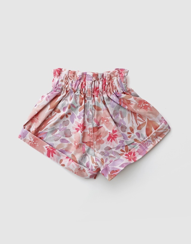 WITH LOVE FOR KIDS - Paperbag Denim Shorts - Babies - Kids