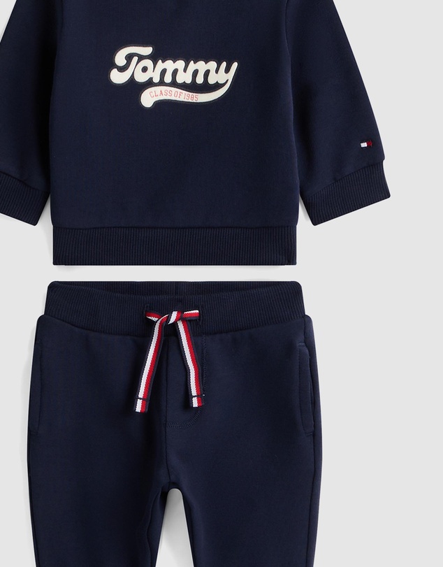 Tommy Hilfiger - Varsity Sweatshirt & Joggers Set - Babies