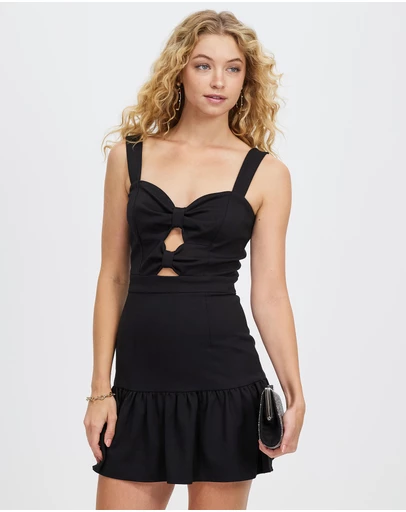 Honey and Beau - Lift Me Up Frill Dress
