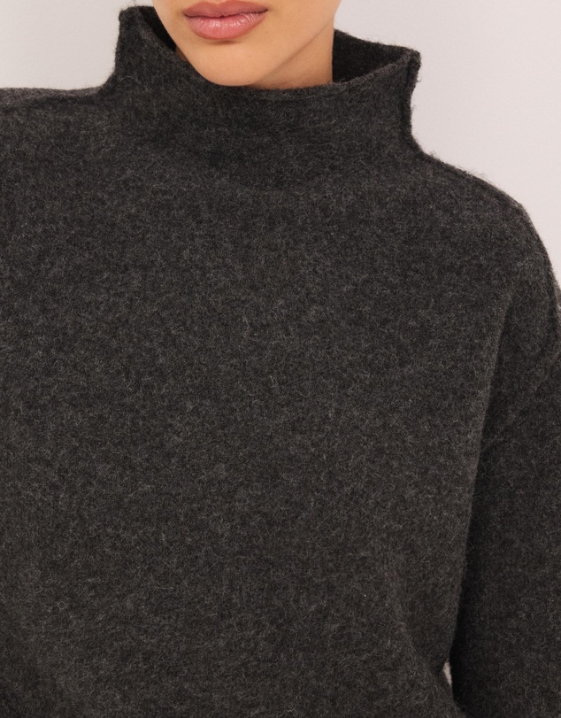 Calli - Collins Funnel Neck Knit Jumper