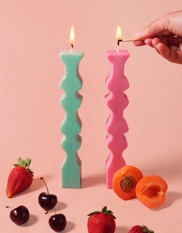 Journey Of Something - Make Your Own Wavy Candle Sticks