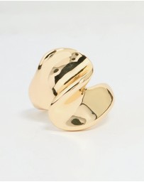 Lovisa - Gold Plated Twisted Oval Ring