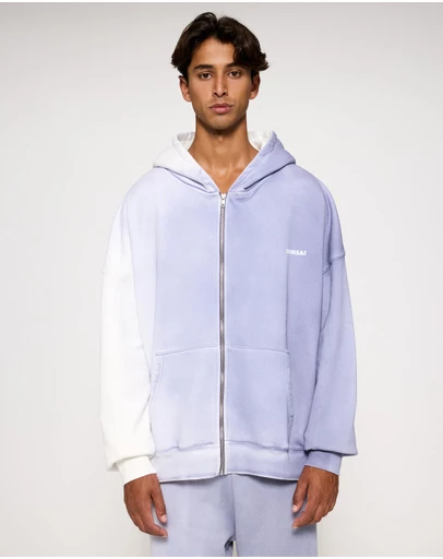 Bonsai - Special Dye Full Zip Oversized Hoodie