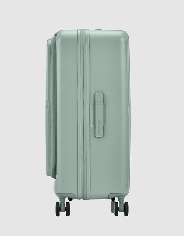 American Tourister - Velox Check-In Medium 68cm Suitcase Expandable Book Opening