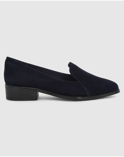 NAVY SUEDE