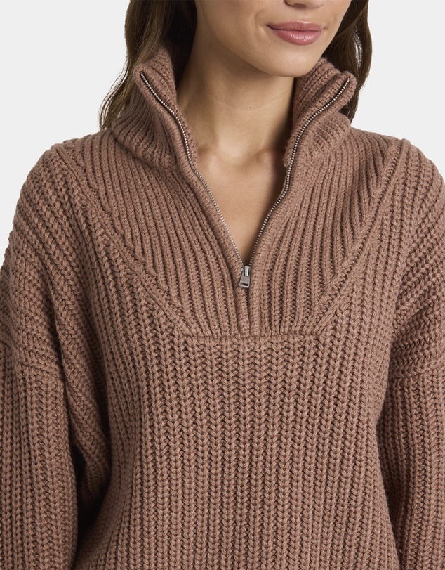 Roxy - Womens So Cozy Half Zip Jumper
