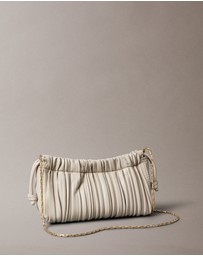 Calvin Klein - Mini Plissé Chain Crossbody Bag