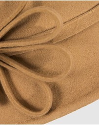 Max Alexander - Winter Felt Mocca Cloche Hat