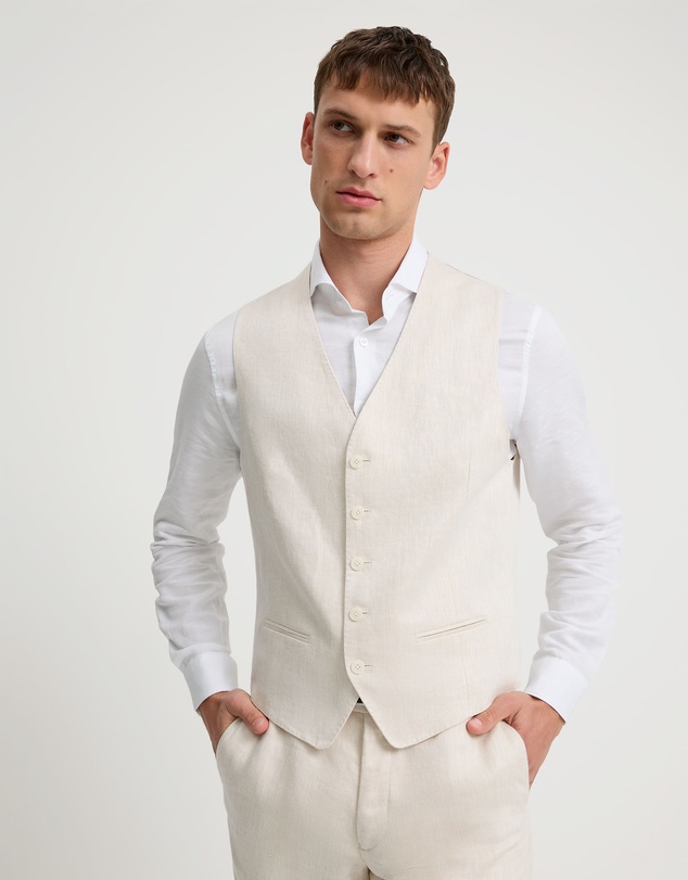 Country Road - Linen Waistcoat