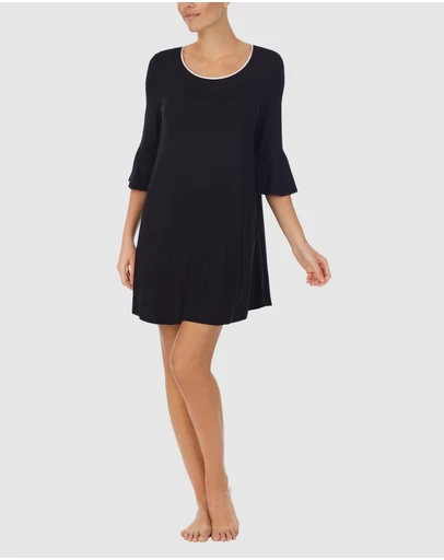 Kate Spade - Modal Jersey 3/4 Sleeve Short Sleepshirt Nightgown
