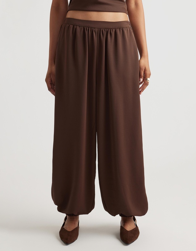 Decjuba - Holly Satin Balloon Pants